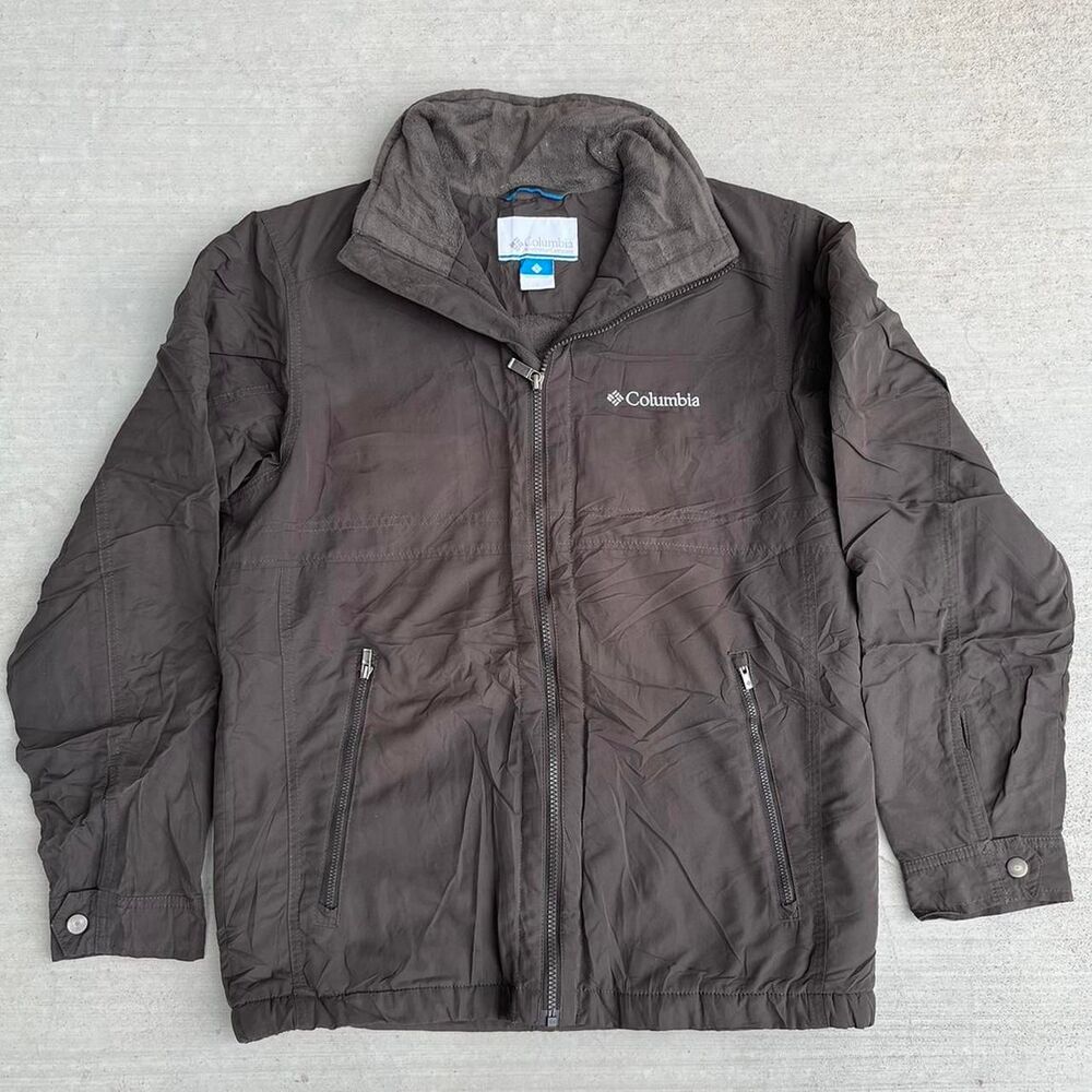 Columbia Grey Fleece Jacket